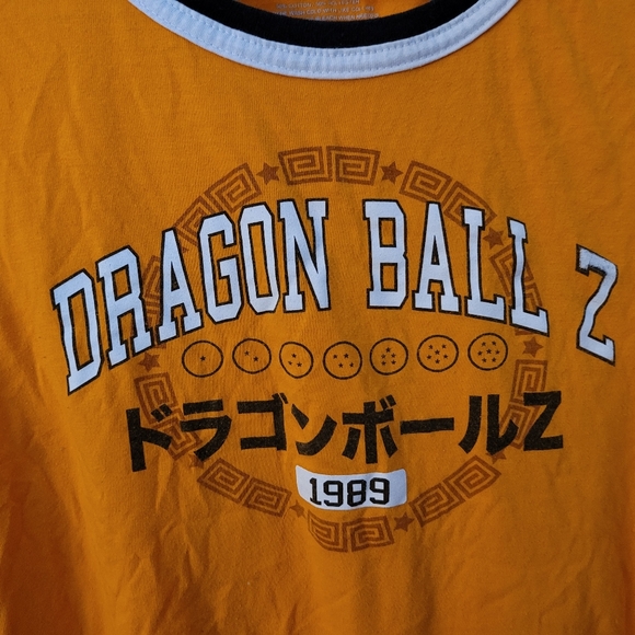 Gently Used Size M Girls DBZ Orange Tank - Picture 3 of 6